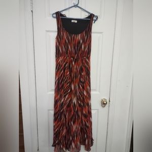 Calvin Klein Long Dress with built-in slip